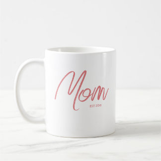 Stylish Mom Established Year Coffee Mug