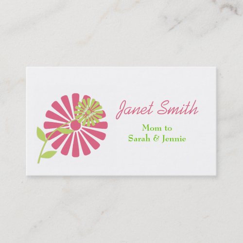 Stylish Mommy Card Business Cards