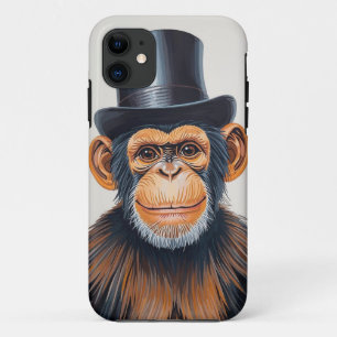 Stylish Monkey Portrait Mobile Case