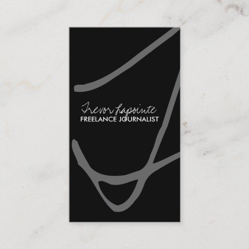 Stylish Monogram Business Cards