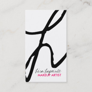 Stylish Monogram Business Cards