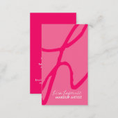 Stylish Monogram Business Cards (Front/Back)