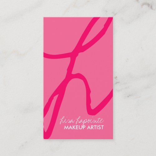 Stylish Monogram Business Cards