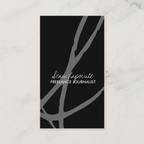 Stylish Monogram Business Cards