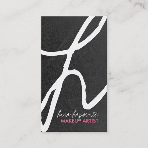 Stylish Monogram Business Cards