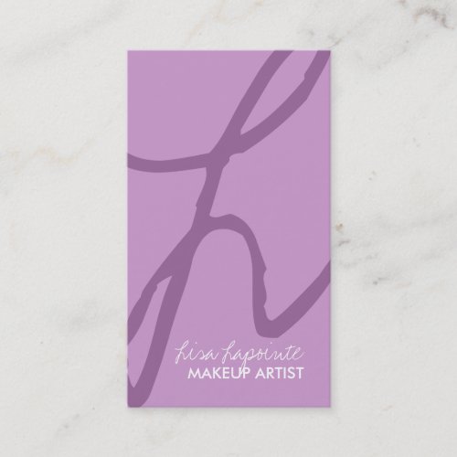 Stylish Monogram Business Cards