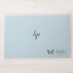 Stylish Monogram Butterfly HP Laptop Skin
