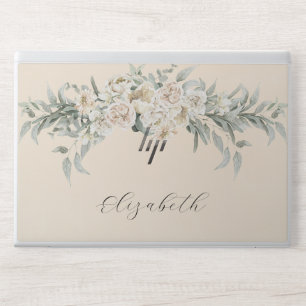 Stylish Monogram   Modern Script HP Laptop Skin