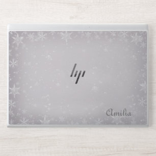 Stylish Monogram   Modern Script HP Laptop Skin