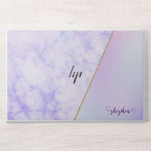 Stylish  Monogram   Modern Script HP Laptop Skin