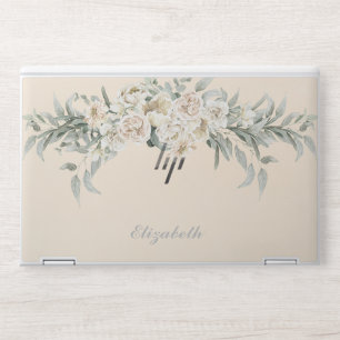 Stylish Monogram   Modern Script HP Laptop Skin