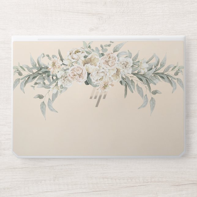 Stylish Monogram | Modern Script HP Laptop Skin (Front)