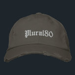 Stylish monogrammed  embroidered baseball cap<br><div class="desc">Stylish monogrammed embroidered baseball cap.</div>