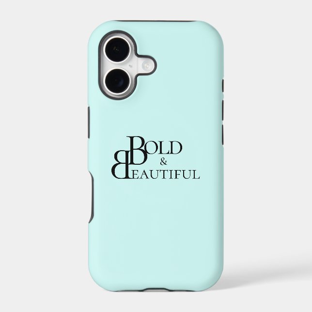 Stylish Monogrammed Lettering Design Iphone Case (Back)