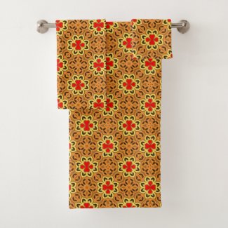 Stylish Mosaic Colorful Geometric Pattern