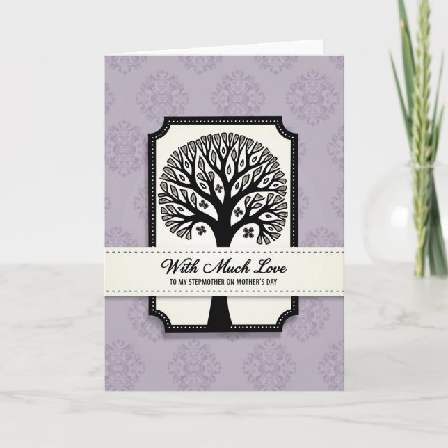 Stylish Mothers Day Bloom Card (Front)