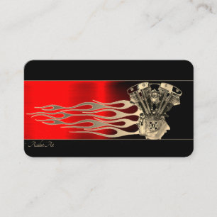 Stylish Motorcycle Business Card