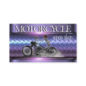 Stylish Motorcycle Business Card