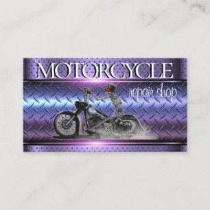 Stylish Motorcycle Business Card