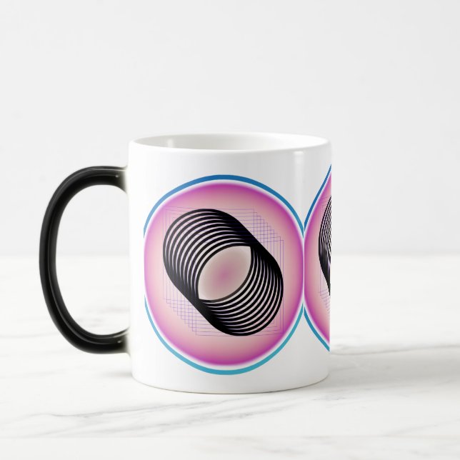 Stylish Mug Customizable Ceramic Cofee cup (Left)