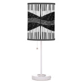 Stylish Music Notes Treble Clef and Piano Keys Table Lamp (Right)