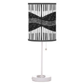 Stylish Music Notes Treble Clef and Piano Keys Table Lamp (Left)