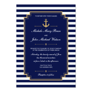 10 Gorgeous Nautical Themed Wedding Invitations Duoparadigms Nautical Save The Date Wedding Card