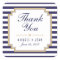 Stylish Nautical Wedding Thank You Favors Stickers