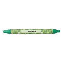 Stylish navy black ink pen