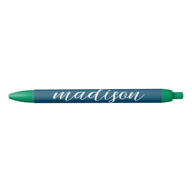 Stylish navy  pen (Front)