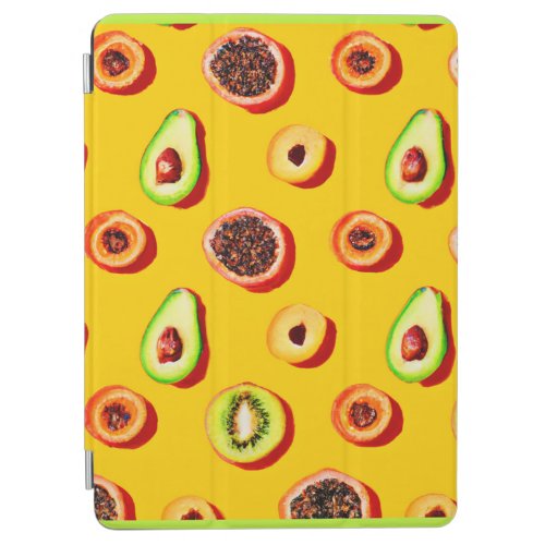 Stylish Neon Fruits Pattern iPad Air Cover