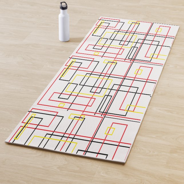 Stylish Network System Positive Vibes Yoga Mat (In Situ)