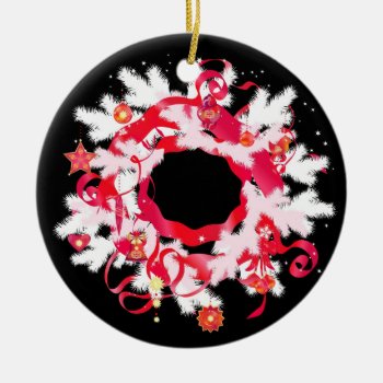 Stylish New Year  Christmas Ornament by Taniastore at Zazzle