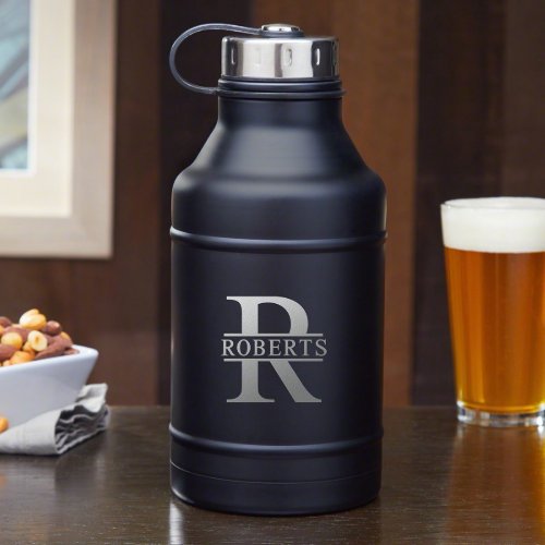 Stylish Oakmont Monogram 64 oz Beer Growler