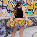 Stylish Orange Sunflower Art on Skateboard<br><div class="desc">This Cool design with beautifully crafted sunflower in slightly orange shade will make your skateboard stand out in the crowd. Personalize the deck with your text, and let your sunflower board be the sunshine on the road. You will find a similar board with sunflowers in a bright yellow color as...</div>