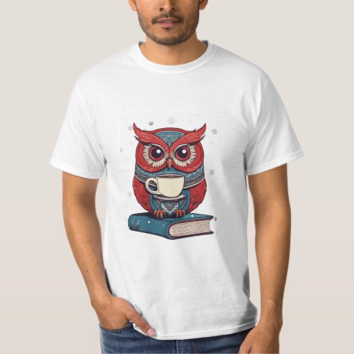 Stylish Owl  T_Shirt