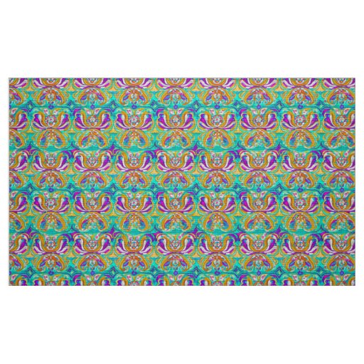 Stylish Paisley Fabric by Yard