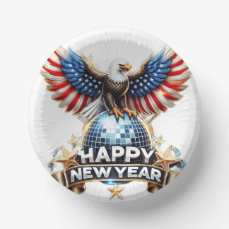 "Stylish Paper Bowls for New Year Celebrations"