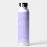 Personalised Pastel Lilac Water Bottle