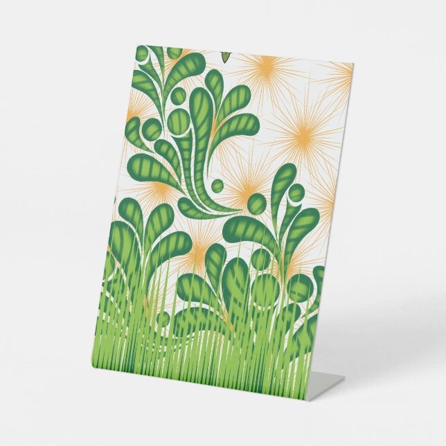 Stylish Pedestal Signs That Make a Statement! (Front)