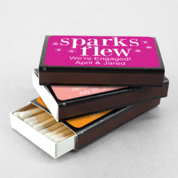 Stylish Perfect Match Black Matchboxes | Zazzle