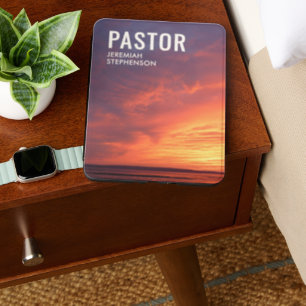 Stylish Personalized Bookish Gift for PASTOR Kindle Cover