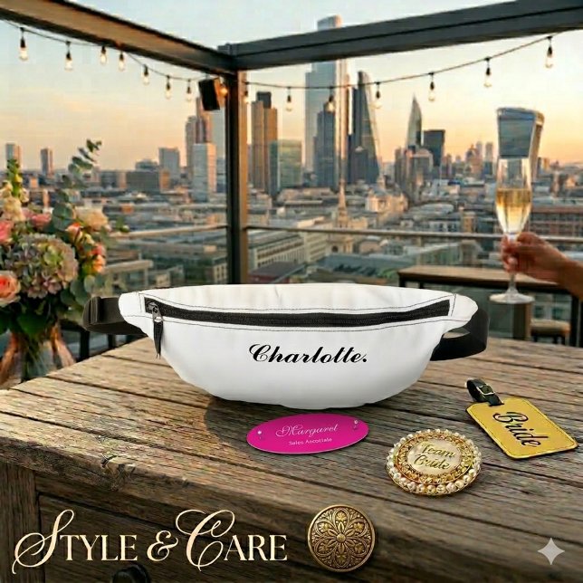 Stylish Personalized Fanny Pack with Your Name (Stylish Personalized Fanny Pack with Your Name)