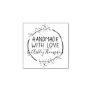 Stylish Personalized Handmade By Rubber Stamp