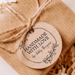 Handmade With Love Rubber Stamps