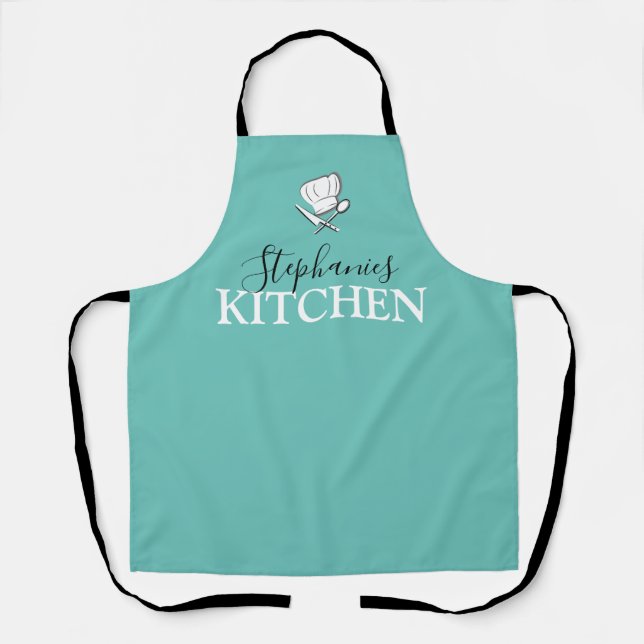 Stylish Personalized Kitchen Apron (Front)
