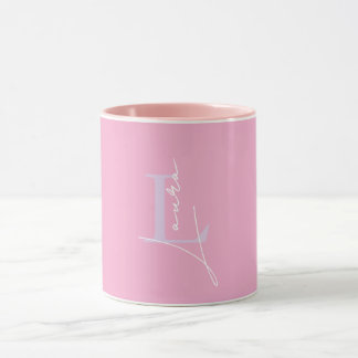 Stylish Personalized Name Initials Mug