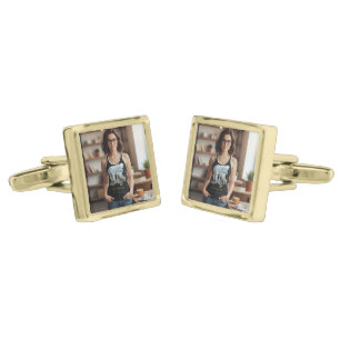 Stylish Personalized Picture Memory Cufflinks Desi