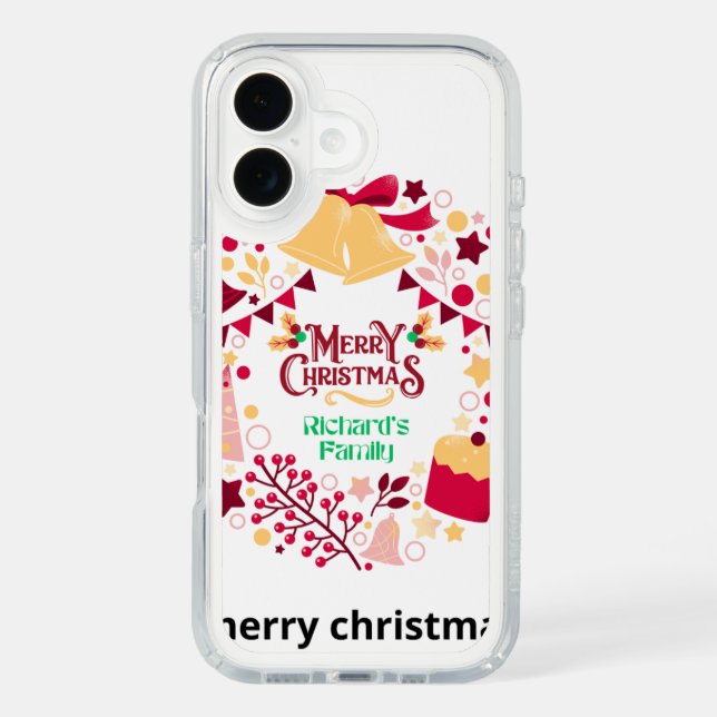 stylish phone case for christmas (Front)