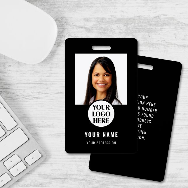 Stylish Photo Employee Black Badge (Creator Uploaded)